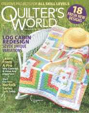 Quilters World Magazine Subscription March 1st, 2022 Issue